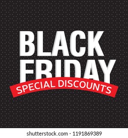 Black Friday discount background