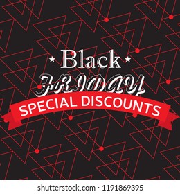 Black Friday discount background