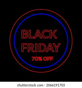 black Friday discount banner, template, black Friday banner, sale promotion design template.