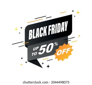 
Black Friday discount concept, landing page template for shopping site and mobile website. black friday discount background.