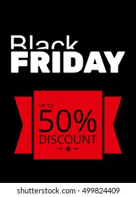 Black Friday Discount Poster