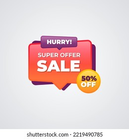 Black friday discount Sale label vector