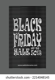 black Friday discount sale poster flyer social media post design