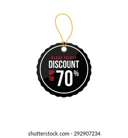 Black Friday Discount tag