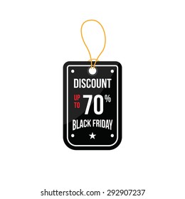 Black Friday Discount tag