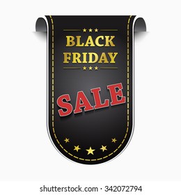 Black friday Discount vector icon over a white , vector illustration