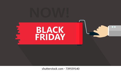 black friday discounts label template. Eps10