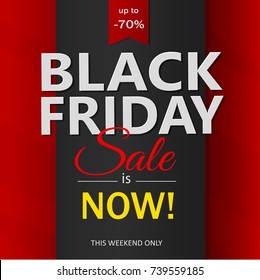 black friday discounts label template. Eps10