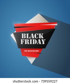 black friday discounts label template. Eps10