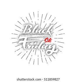 Black Friday dotworking sale - stickers, badges, has written calligraphy tools and modified to simple forms