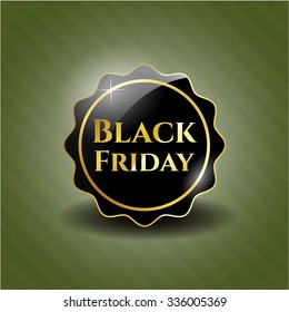 Black Friday black emblem