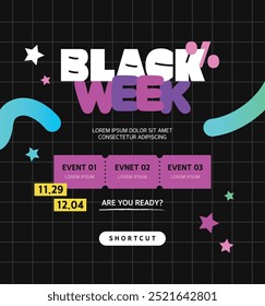 Black Friday Event shopping Template