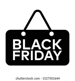 Black Friday flat icon. You can be used Black Friday icon for several purposes.