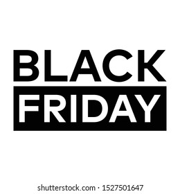 Black Friday flat icon. You can be used Black Friday icon for several purposes.