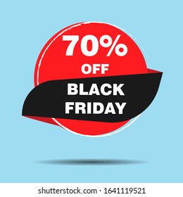 Black Friday Geometric Design Template.Discount Banner