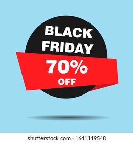Black Friday Geometric Design Template.Discount Banner