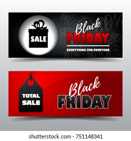 Black Friday gift card template