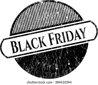 Black Friday grunge stamp