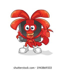 vector de héroes de viernes negro. personaje de caricatura