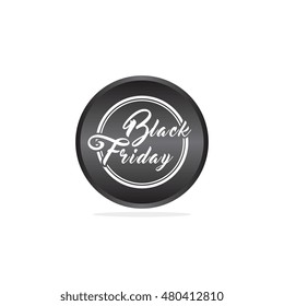 Black Friday Icon.