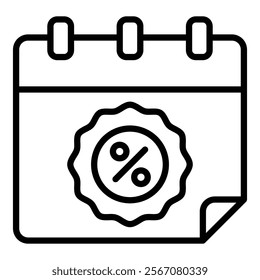 Black Friday Icon Element For Design