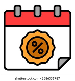 Black Friday Icon Element For Design