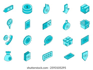 Black Friday Icon Element Set