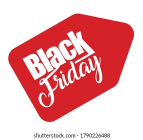 Black Friday icon illustration vector flat