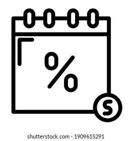 black friday icon line style, you can use for commercial
