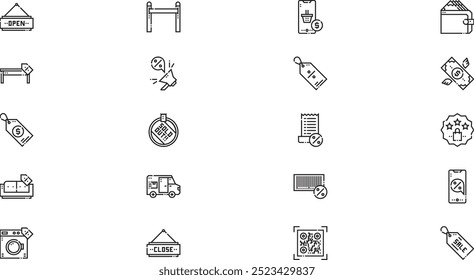 Colección de iconos vectoriales de alta calidad con trazo editable. Ideal para Profesional y Proyectos Creativos.