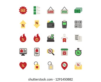 Black Friday Iconset perfect pixel premium collecions