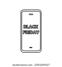 black friday image, concept, holiday, discounts, vector illustration
