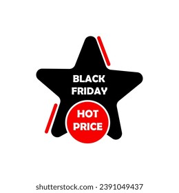black friday image, concept, holiday, discounts, vector illustration