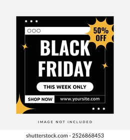 Black Friday Instagram Post Template