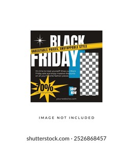 Black Friday Instagram Post Template