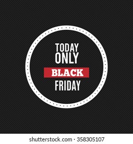 Black Friday Label