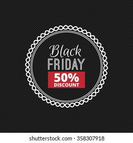 Black Friday Label