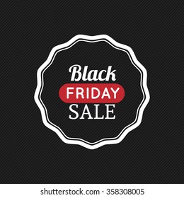 Black Friday Label