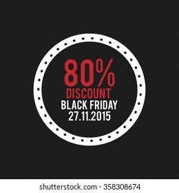 Black Friday Label
