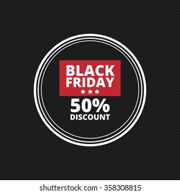 Black Friday Label