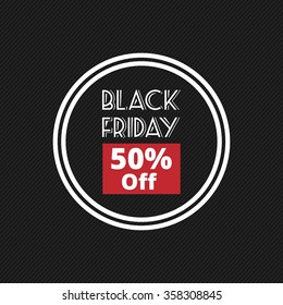 Black Friday Label