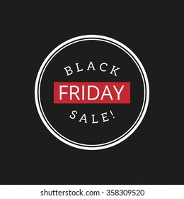 Black Friday Label