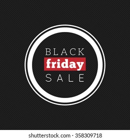 Black Friday Label