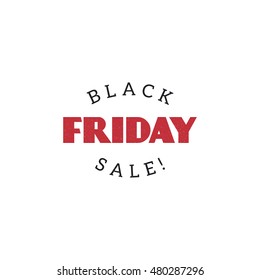 Black Friday Label