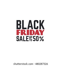 Black Friday Label