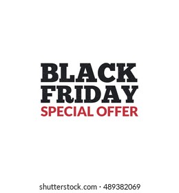 Black Friday Label