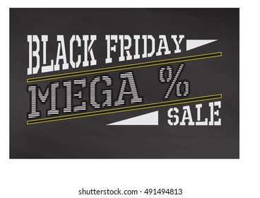 Black friday label