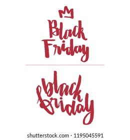 Black Friday Lettering