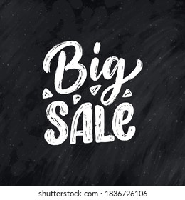 Black friday lettering in modern calligraphy style. Slogan for promotion template and sale banner. Vector illustration.