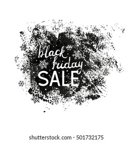 Black friday lettering for Your design